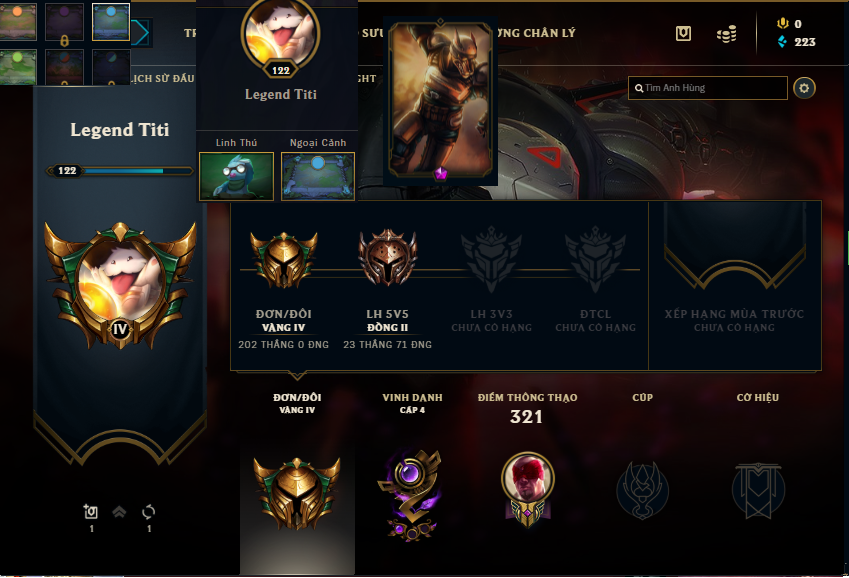 Acc LMHT #RIOT NASUS - Không Khung
